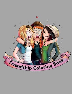 Front cover_Friendship coloring book