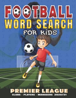Front cover_Football Word Search For Kids
