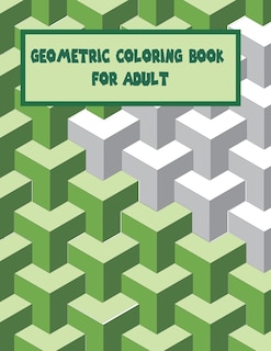 Couverture_Geometric Coloring Book For Adult