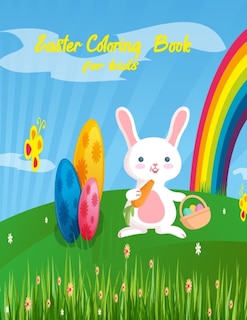 Front cover_Easter Coloring Book For Kids