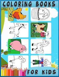 Front cover_Coloring Books For Kids