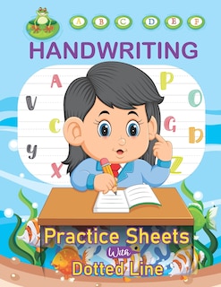 Front cover_Handwriting Practice Sheets With Dotted Line