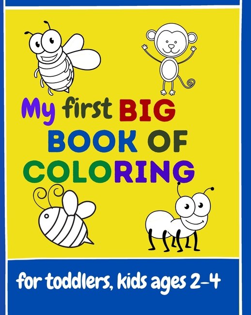 Front cover_My First Big Book Of Coloring