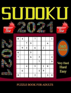 Front cover_Sudoku Puzzle Book for Adults