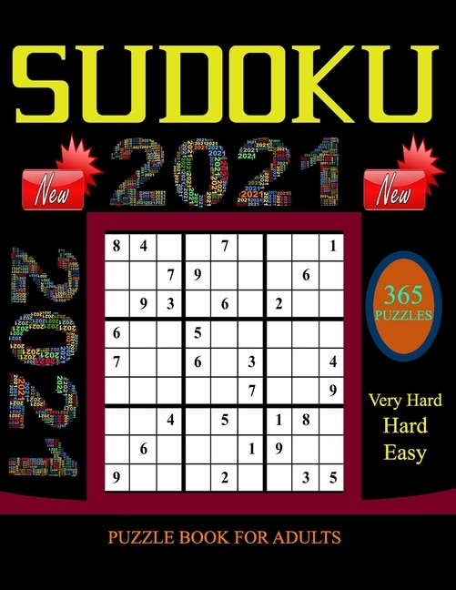 Front cover_Sudoku Puzzle Book for Adults