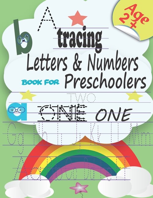 Couverture_Tracing letters & numbers book for preschoolers
