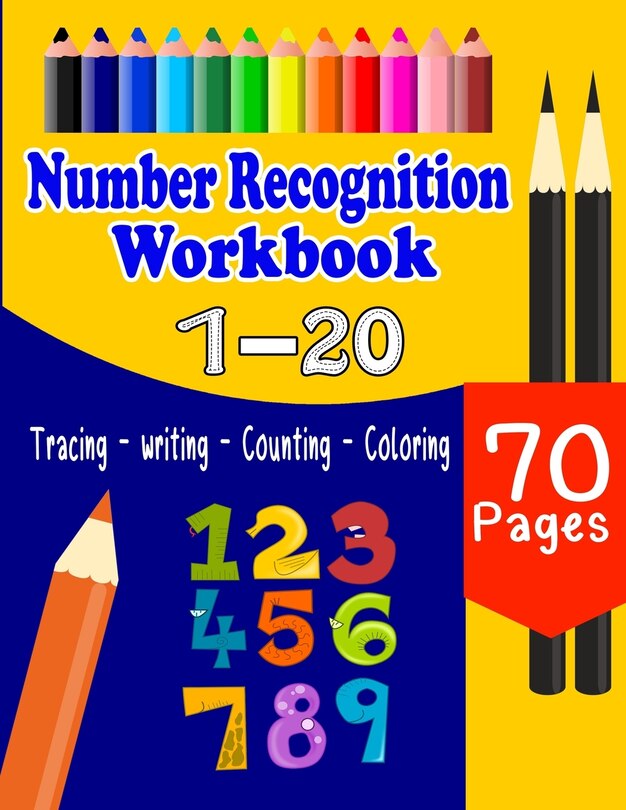 Front cover_Number Recognition Workbook