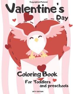 Couverture_Valentine's Day Coloring Book For Toddlers and preschools
