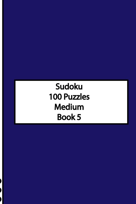 Front cover_Sudoku-Medium-Book 5