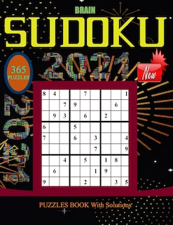 Couverture_BRAIN SU DOKU PUZZLES BOOK With Solutions