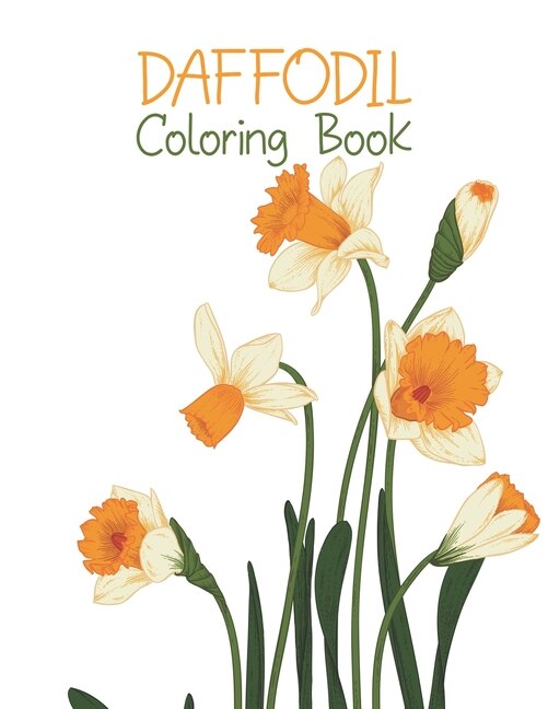 Front cover_Daffodil Coloring Book