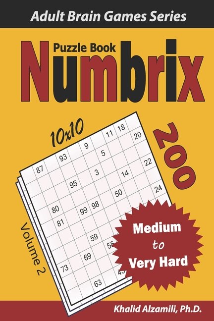 Front cover_Numbrix Puzzle Book