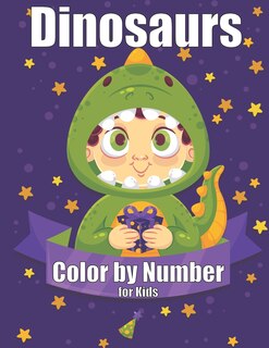 Couverture_Dinosaurs Color by Number for Kids