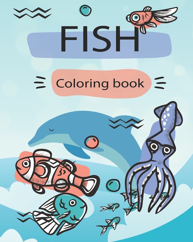 Couverture_Fish coloring book