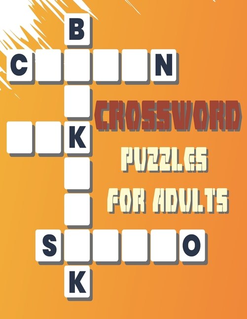 Front cover_Crossword Puzzels for Adults