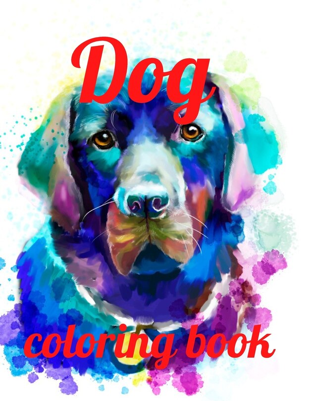 Couverture_Dog coloring book
