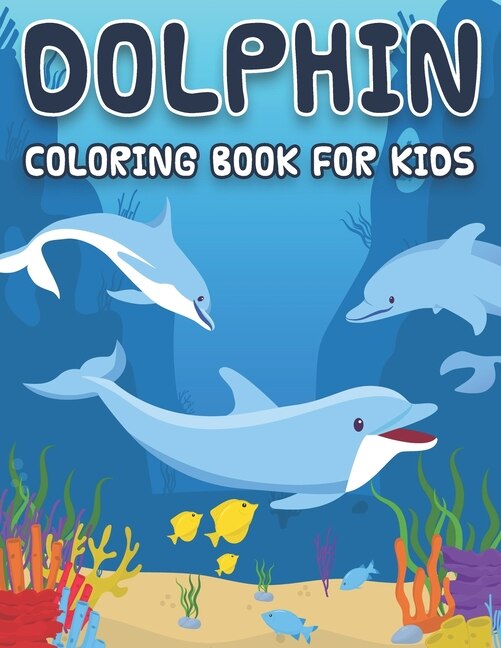 Couverture_Dolphin Coloring Book for Kids