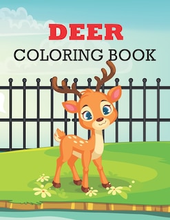Couverture_Deer Coloring Book