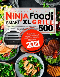 Front cover_Ninja Foodi Smart XL Grill Cookbook for Beginners