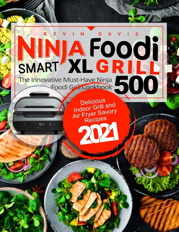 Front cover_Ninja Foodi Smart XL Grill Cookbook for Beginners