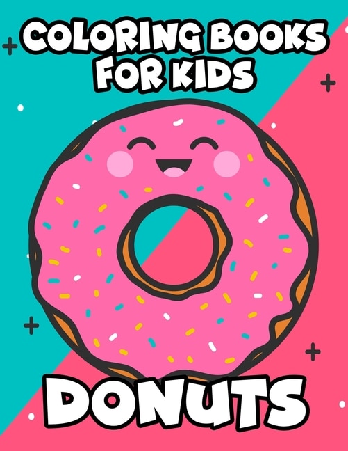 Front cover_Coloring Books For Kids Donuts