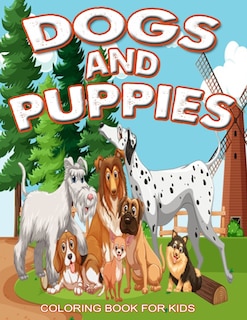 Couverture_Dogs and Puppies Coloring Book For Kids