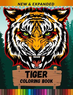 Front cover_Tiger Coloring Book (New & Expanded)