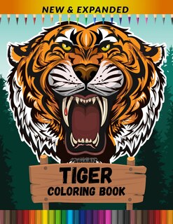 Front cover_Tiger Coloring Book (New & Expanded)