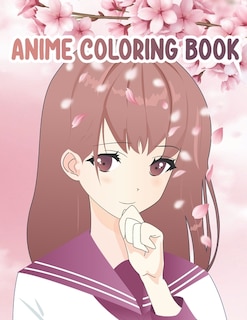 Front cover_Anime Coloring Book