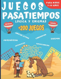 Front cover_Juegos Pasatiempos Lógica y enigmas