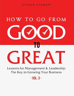 Couverture_How to Go from Good to Great