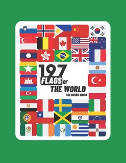 Couverture_197 Flags Of The World Coloring Book