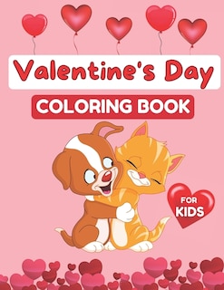 Front cover_Valentine's Day Coloring Book for Kids