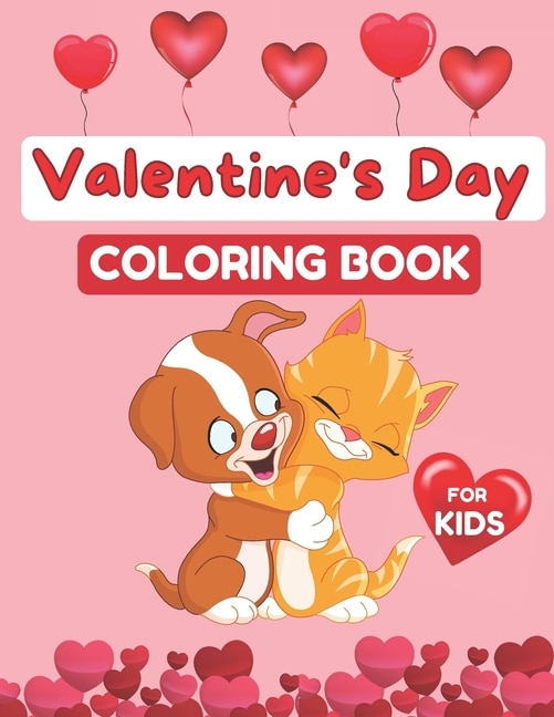 Front cover_Valentine's Day Coloring Book for Kids