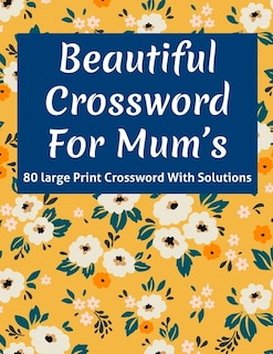 Couverture_Beautiful Crossword For Mum's