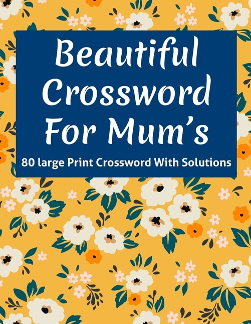 Couverture_Beautiful Crossword For Mum's