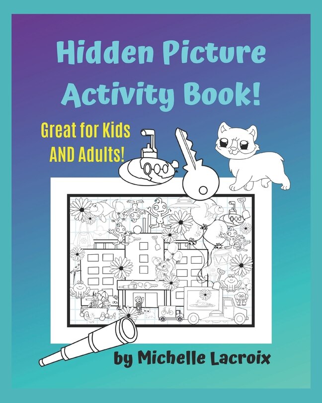 Front cover_Hidden Picture Activity Book