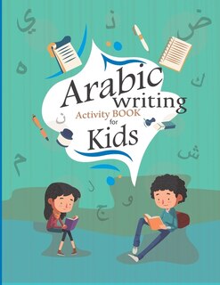 Front cover_Arabic writing Activity book for kids