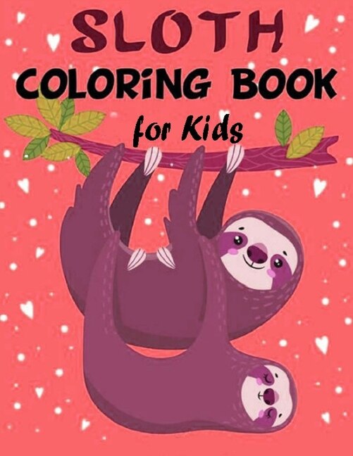 Couverture_Sloth Coloring Book for Kids