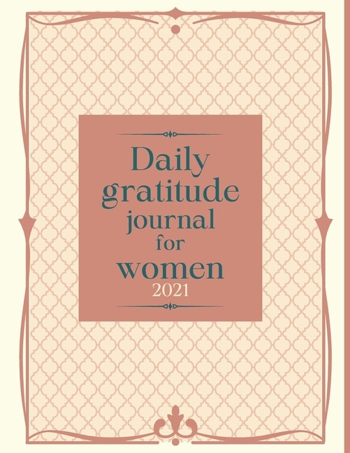 Couverture_Daily gratitude journal for women 2021