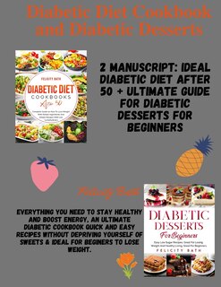 Front cover_Diabetic Diet Cookbook and Diabetic Desserts