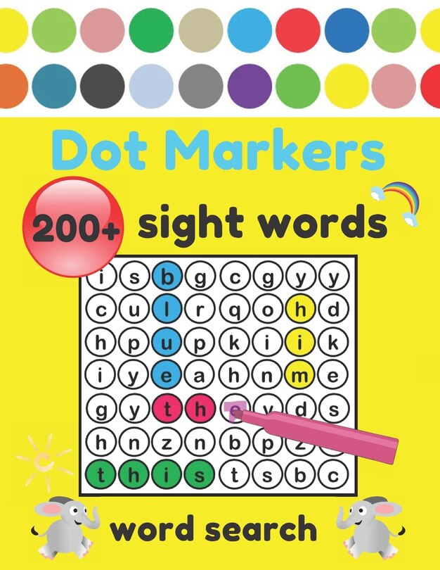 Front cover_Dot Markers Sight Words Word Search