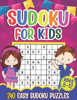 Couverture_Sudoku for Kids Ages 8-12