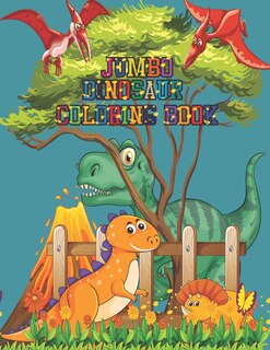 Couverture_Jumbo Dinosaur Coloring Book