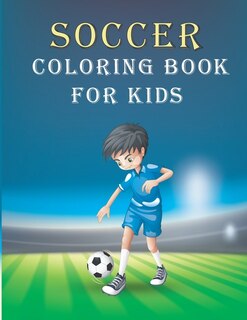 Couverture_Soccer Coloring Book For Kids