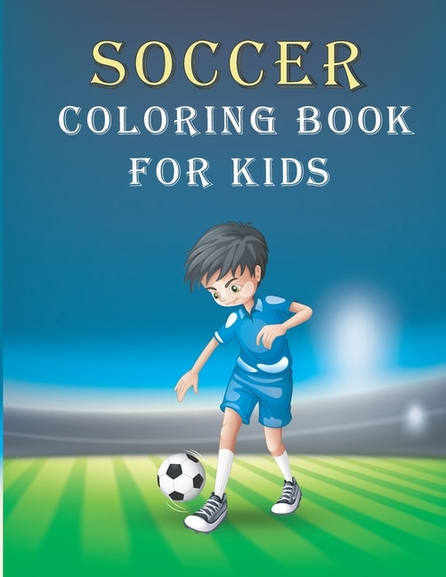 Couverture_Soccer Coloring Book For Kids