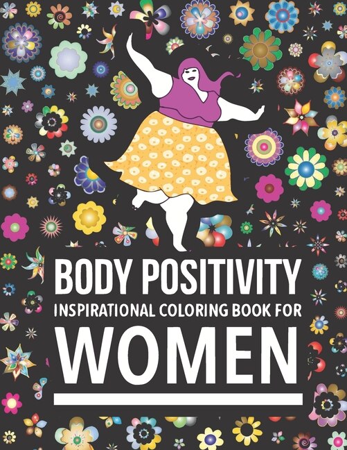 Front cover_Body Positivity Inspirational coloring book for women