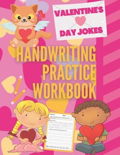 Front cover_Valentine's Day Jokes Handwriting Practice Workbook