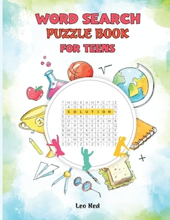 Couverture_Word Search Puzzle Book for Teens