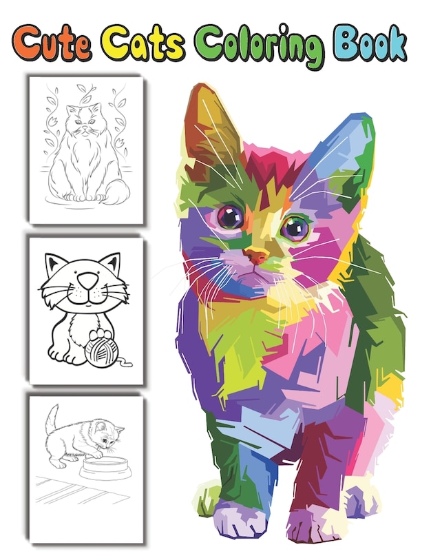 Couverture_Cute Cats coloring Book